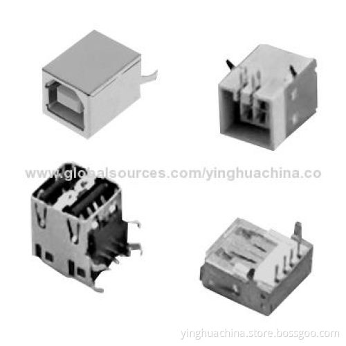 USB Connectors, Male/Female/Straight/Vertical Right/Horizontal Right Angle/SMT/Dual/Triple PortNew